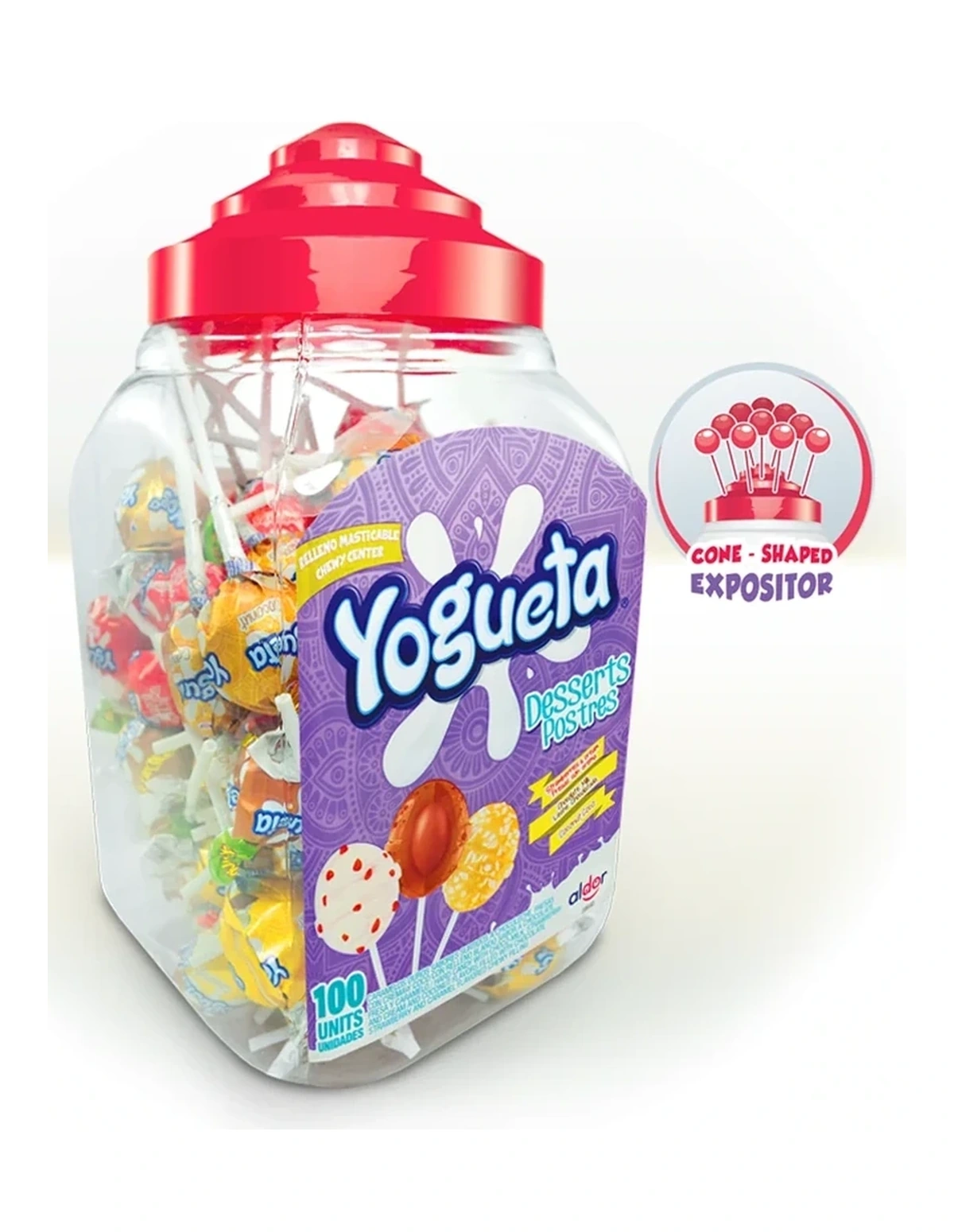 [P000094] PIN POP YOGUETA - DESSERTS POSTRES - BUBBLE GUM [JB]