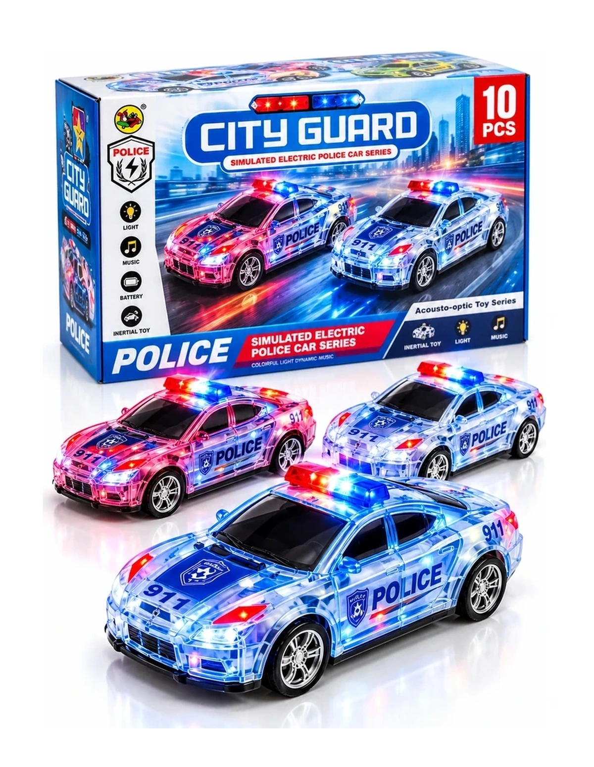 [P000362] POLICE CAR - CAR TOY
