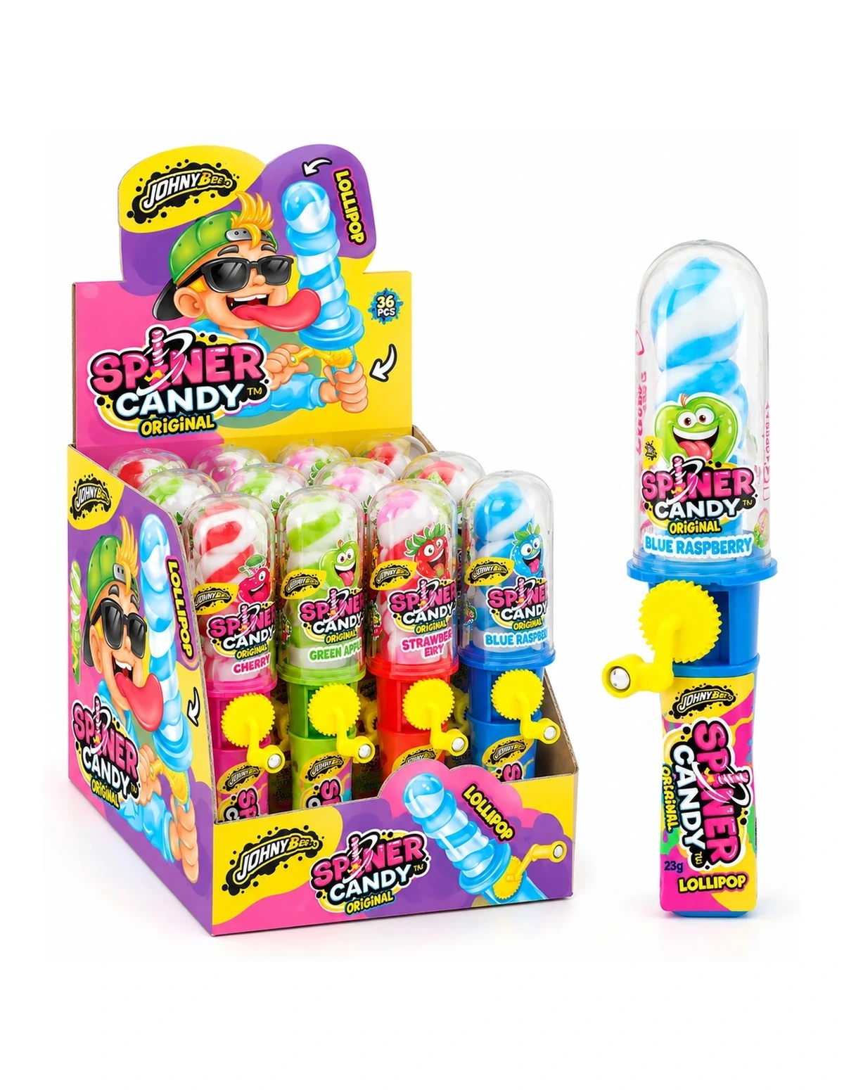 [P000076] SPINER CANDY ORIGINAL - 4 FLAVORS [JB]