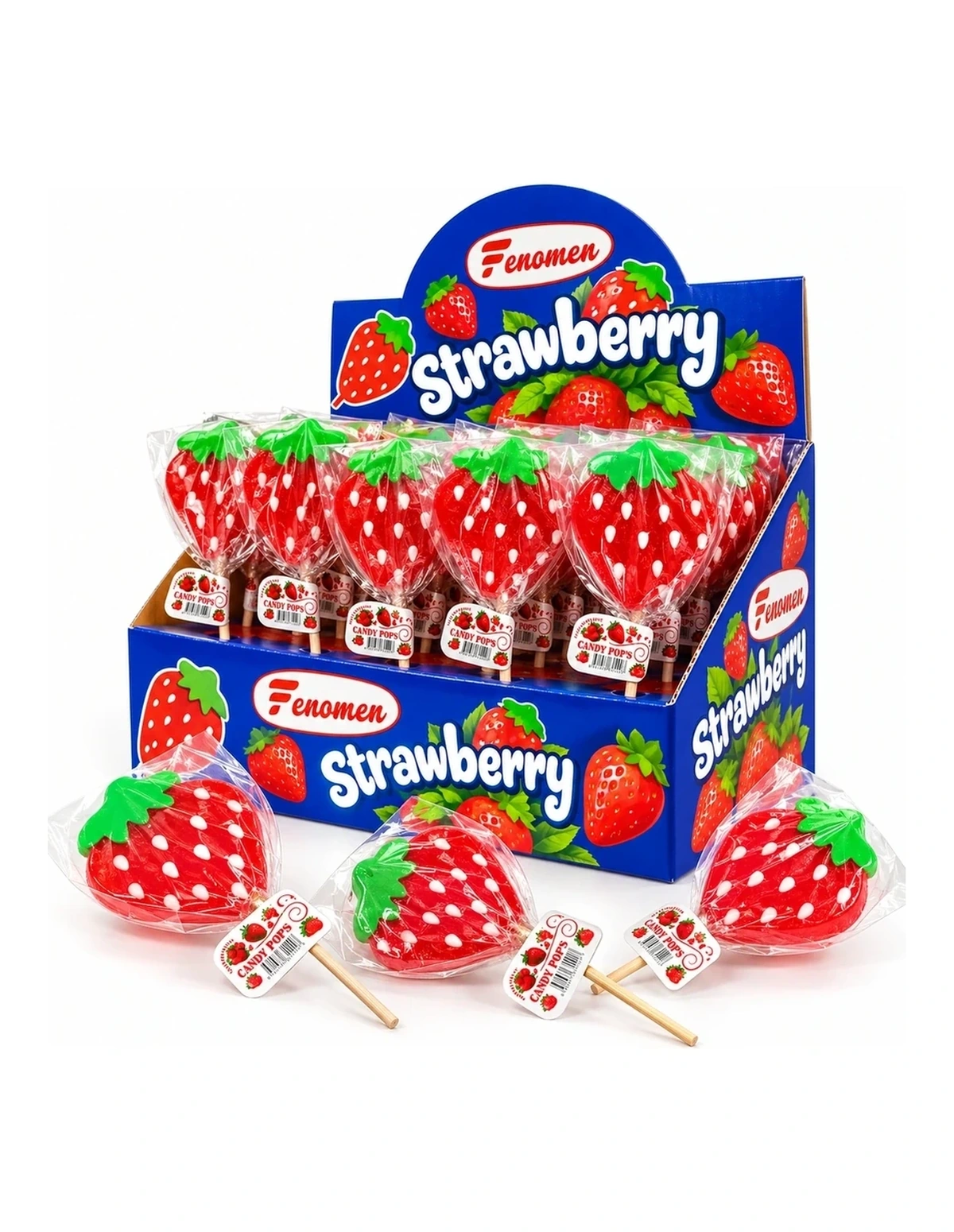 [P000402] STRAWBERRY LOLLIPOP - FENOMEN [FO]