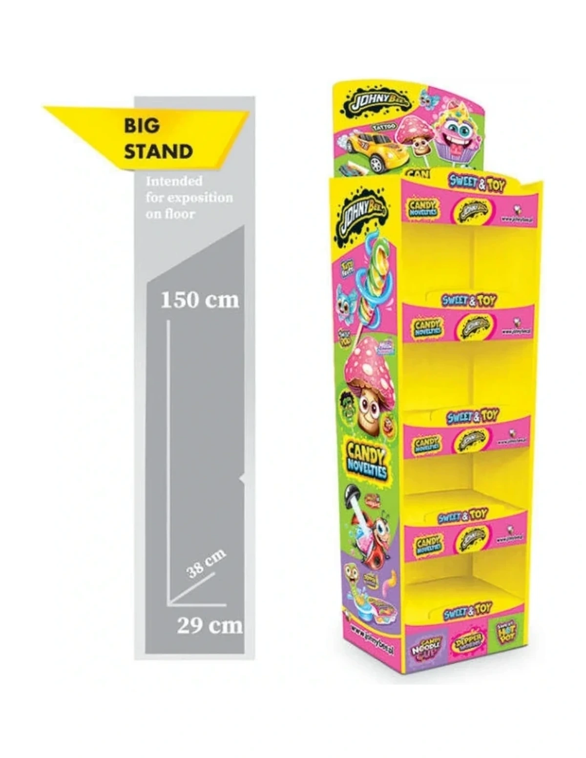 [P000406] JOHNY BEE TOYS PAPER STAND