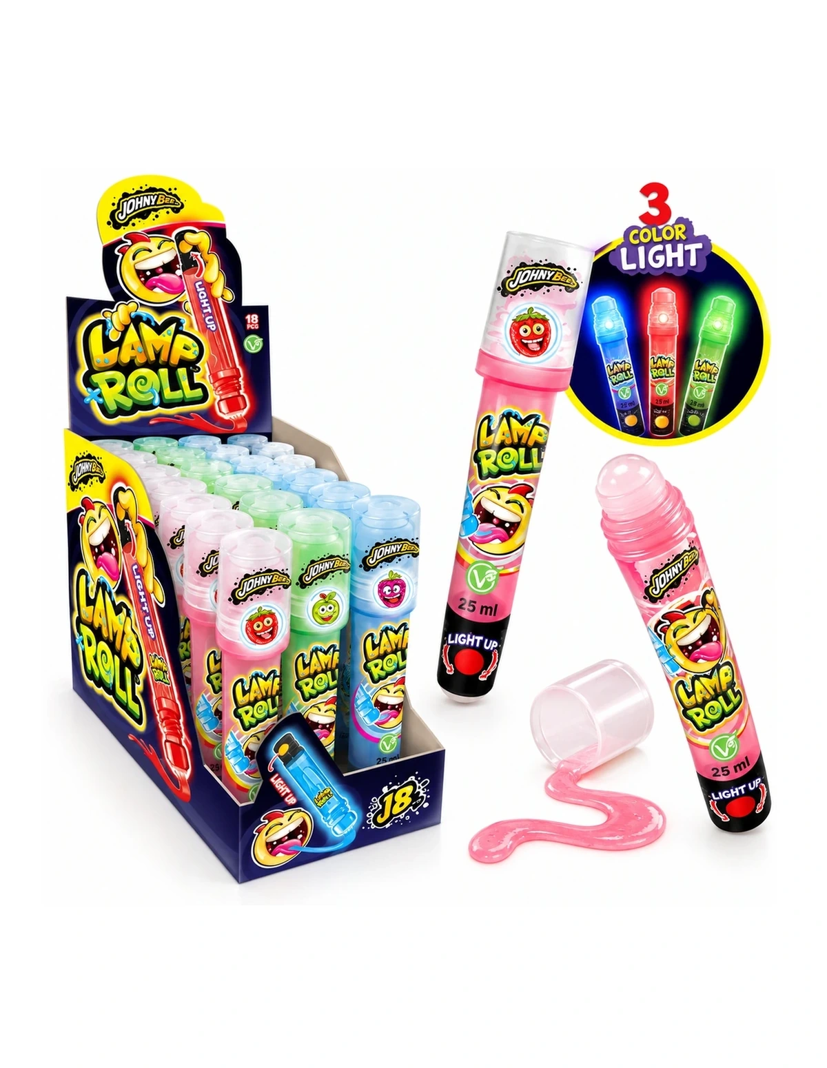[P000354] LAMP ROLL - 3 COLOR LIGHT - LIQUID CANDY [JB]