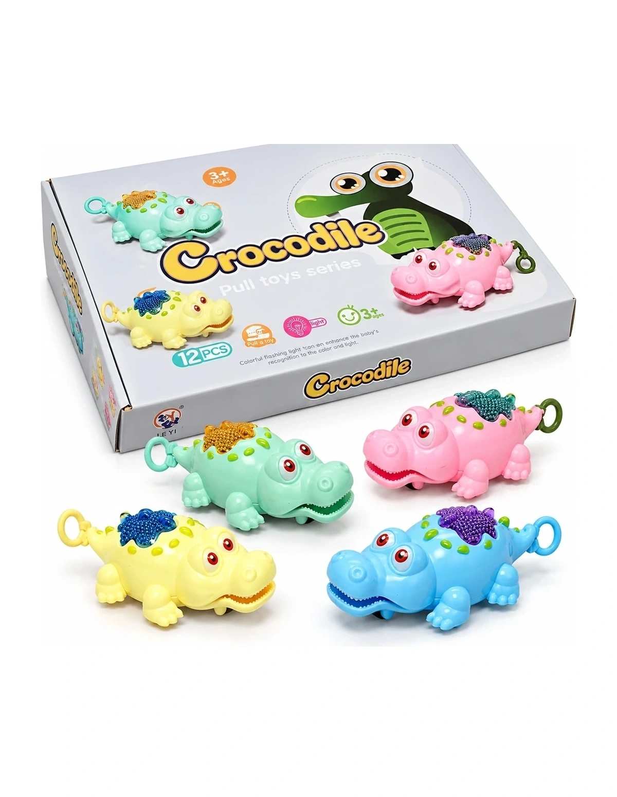 [P000364] CROCODILE - CAR TOY