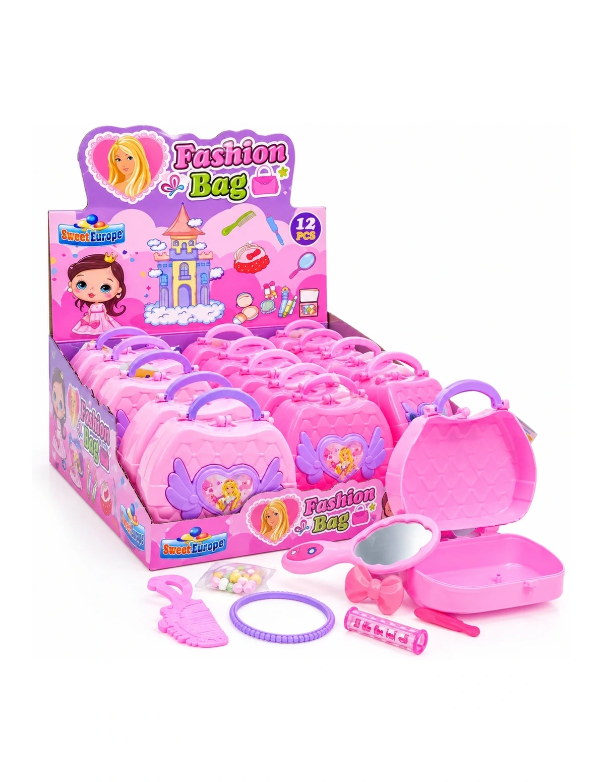 [P000299] FASHION BAG - CANDY TOYS [YE]