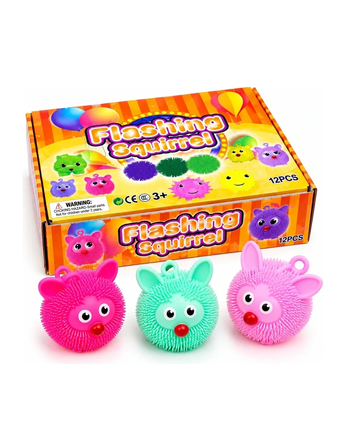 [P000383] FLASHING SQUIRREL - EMINONU BAYKUSU - CAR TOY