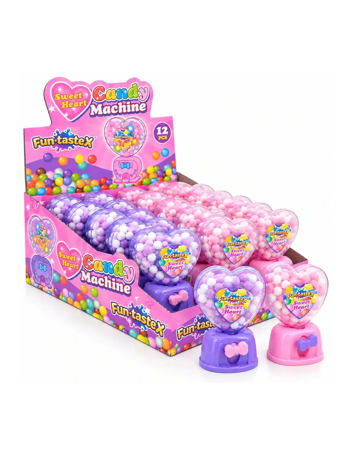 [P000270] FUN - TASTEX - CANDY MACHINE - SWEET HEART [YE]