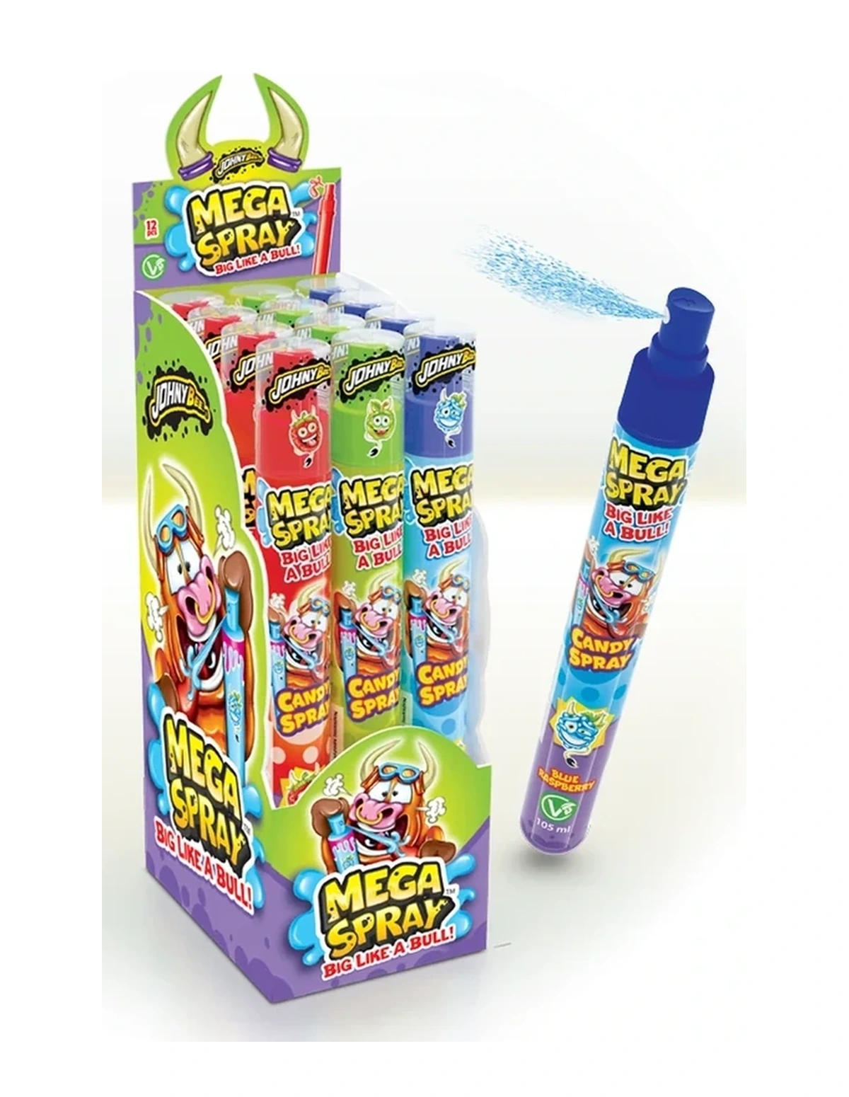 [P000136] MEGA SPRAY 105ML - CANDY SPRAY - BIG LIKE A BULL [JB]