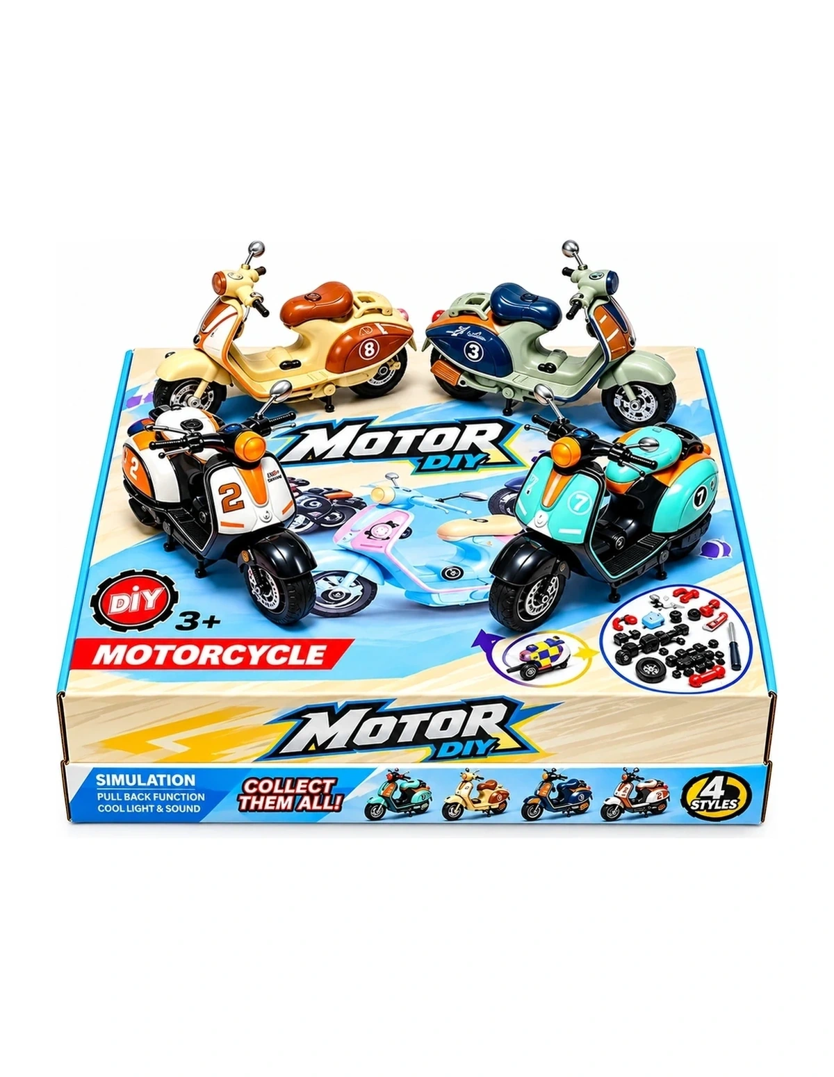 [P000371] MOTOR SET - CAR TOY