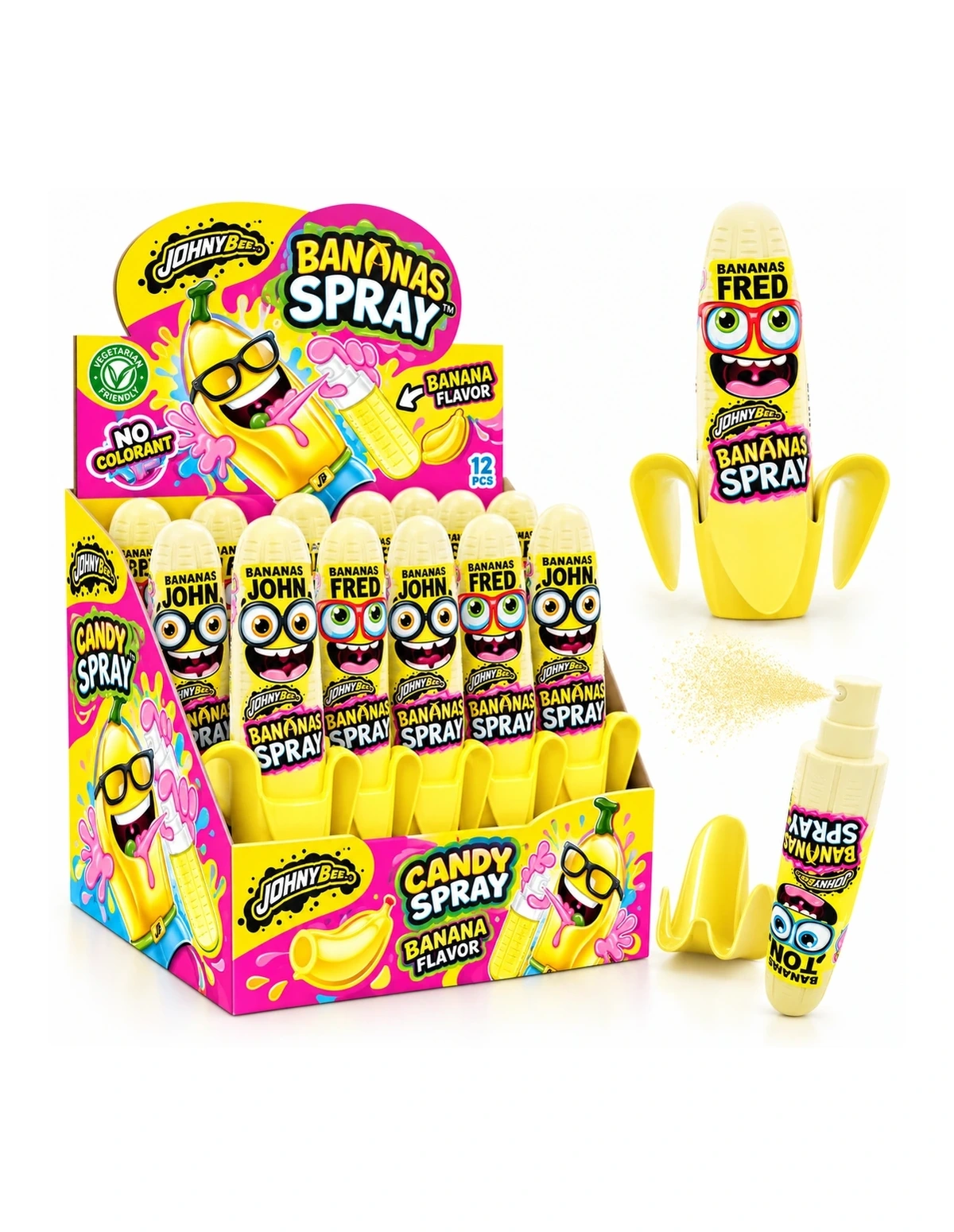 [P000138] BANANAS SPRAY CANDY - BANANA FLAVOR [JB]