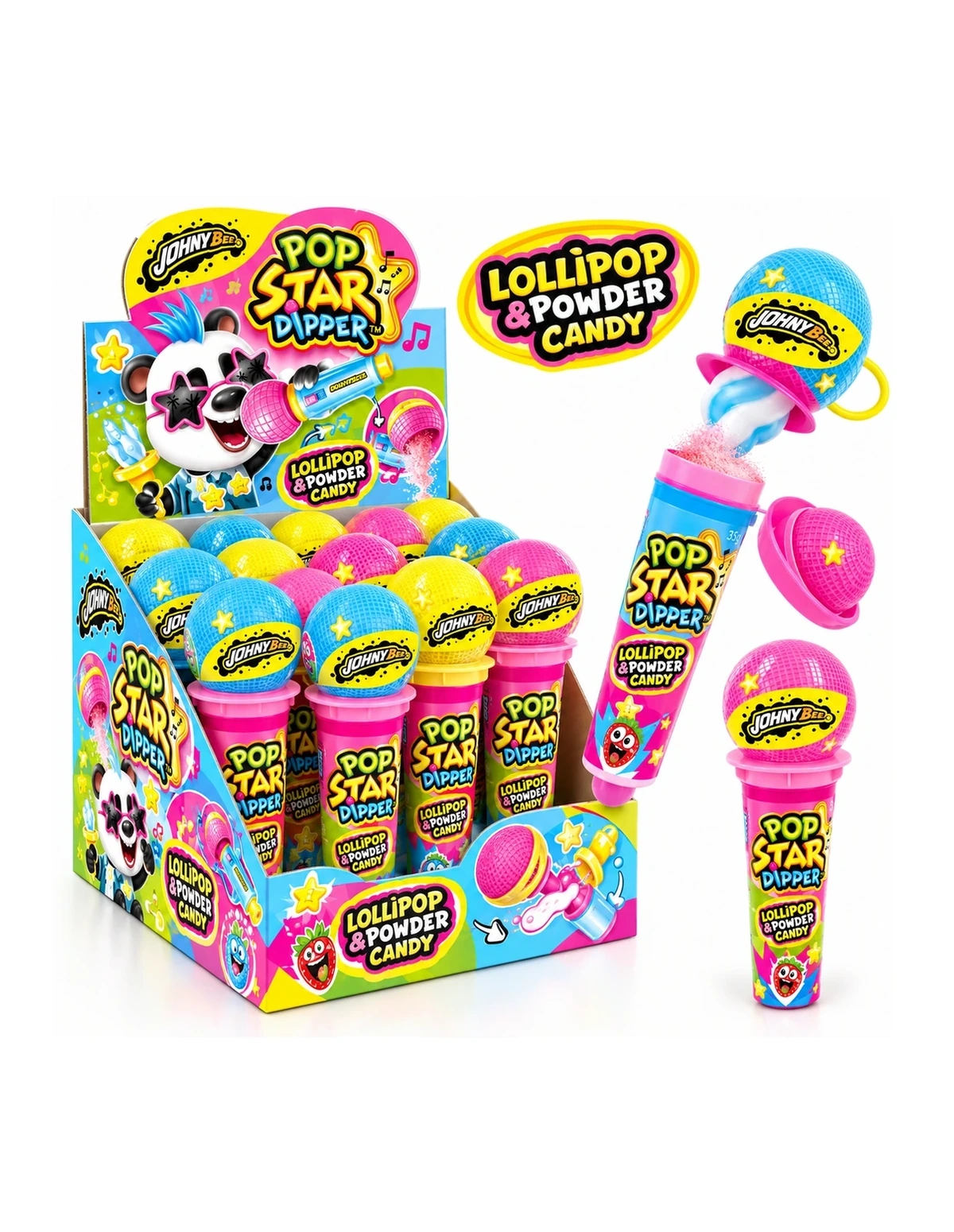 [P000328] POP STAR DIPPER - LOLLIPOP & POWDER [JB]