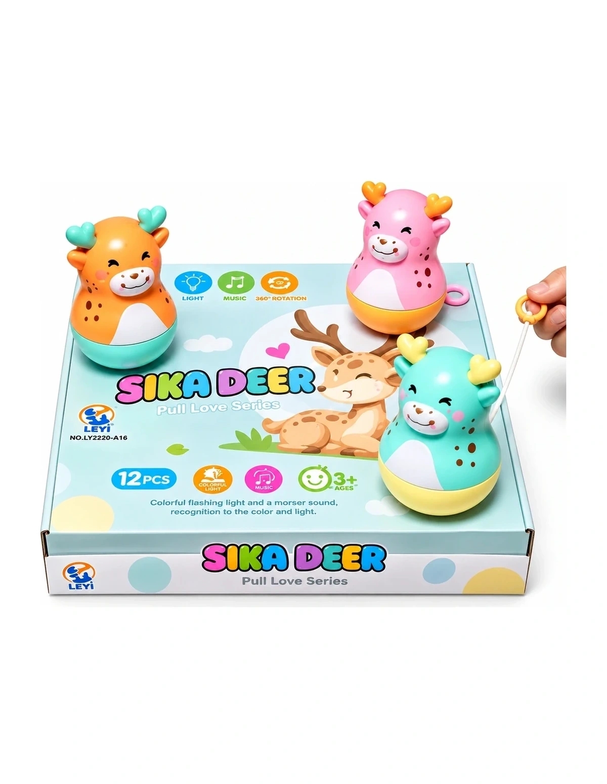 [P000358] SIKA DEER - CAR TOY
