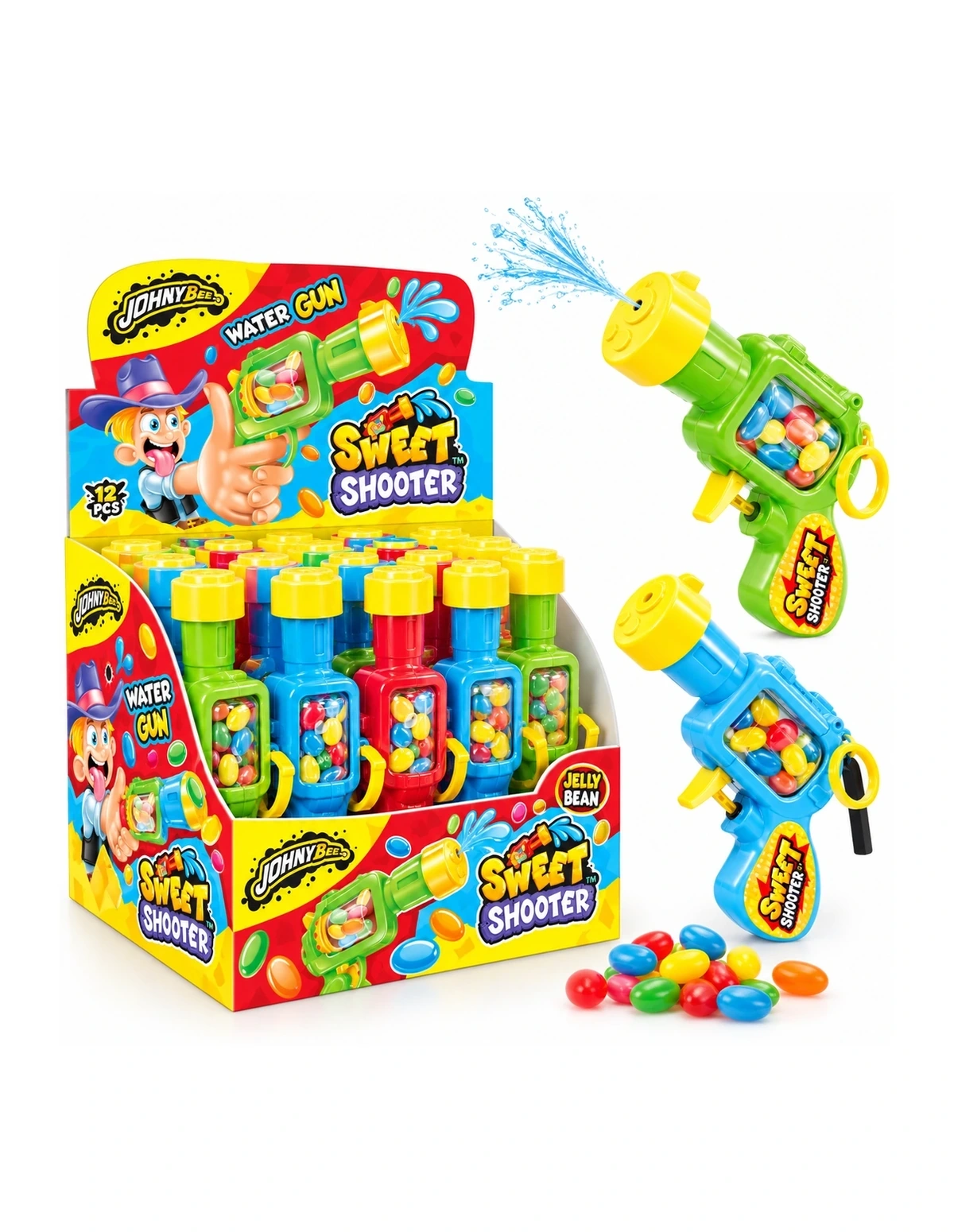 [P000355] SWEET SHOOTER - WATER GUN - JELLY BEAN [JB]