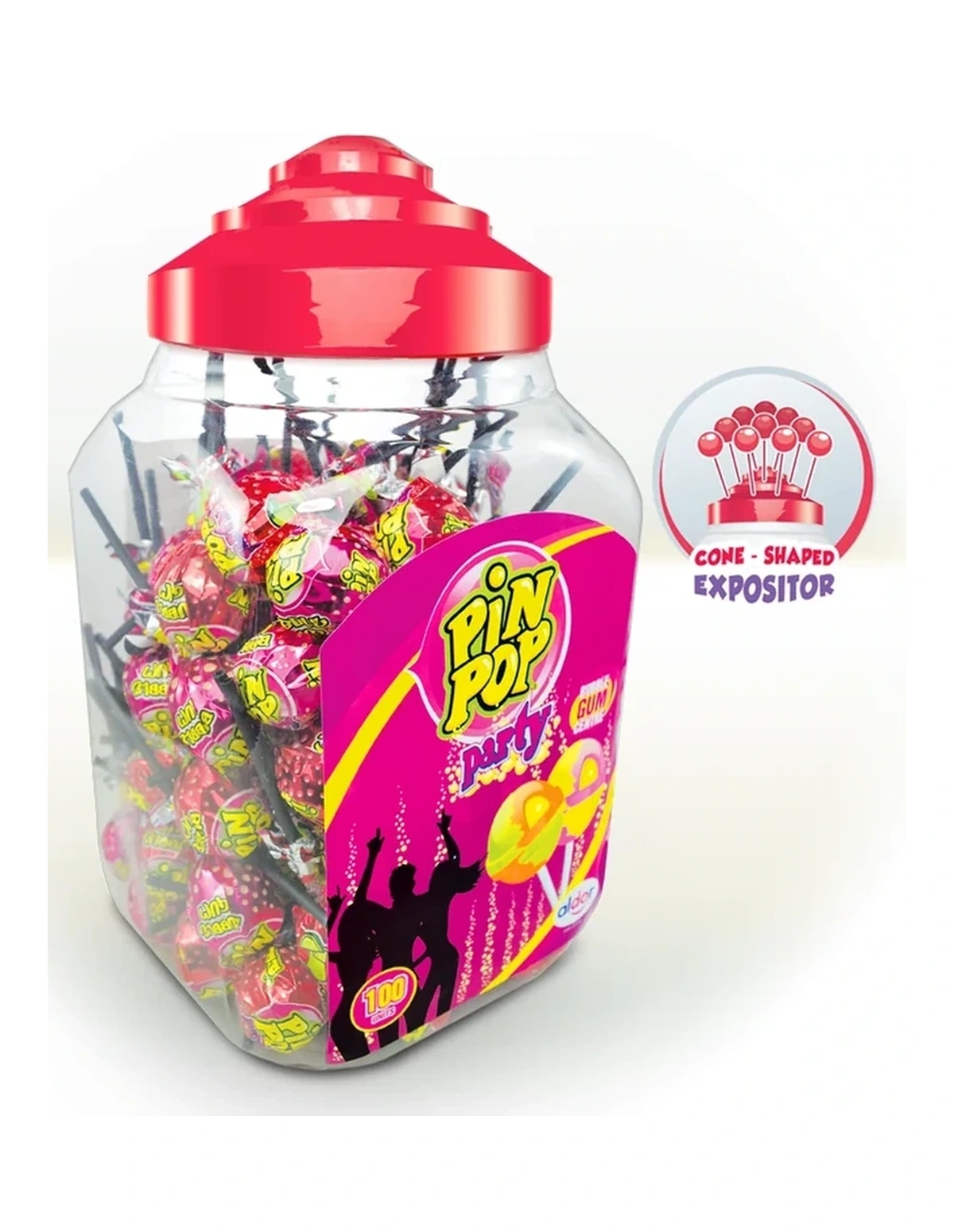 [P000096] PIN POP PARTY - BUBBLE GUM [JB]